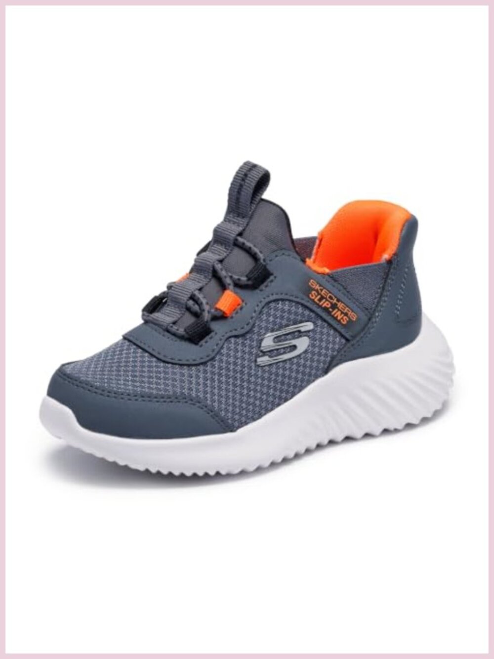 Boys Slip-On Athletic Sneakers Memory Foam Machine Washable
